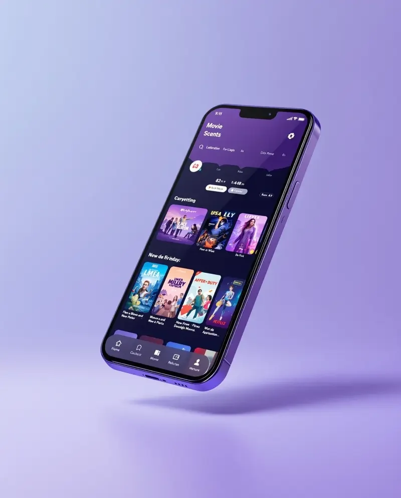 火焰视频 APP 界面预览